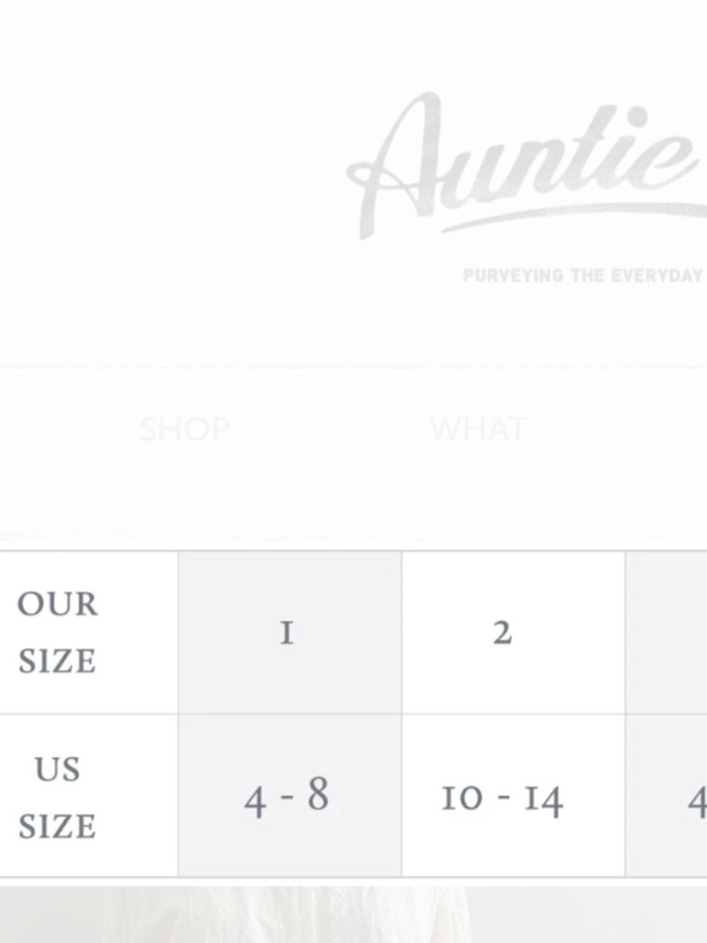 Auntie Oti White button down - Picture 9 of 9